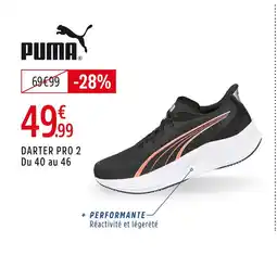 Intersport Puma darter pro 2 offre