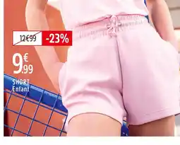 Intersport Short enfant offre