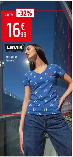 Intersport Levi's tee-shirt femme offre