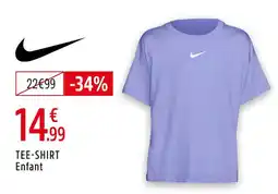 Intersport Nike tee-shirt enfant offre