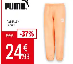 Intersport Puma pantalon enfant offre