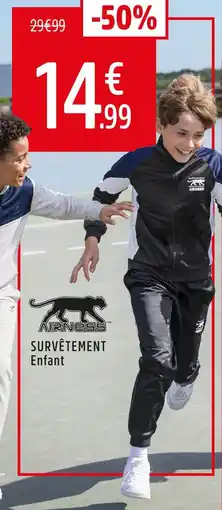 Intersport Airness survêtement enfant offre