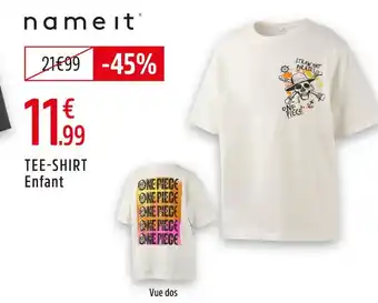Intersport Name it tee-shirt enfant offre