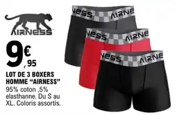 E.Leclerc AIRNESS BOXERS HOMME offre