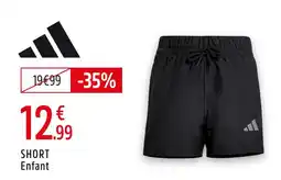 Intersport Adidas short enfant offre