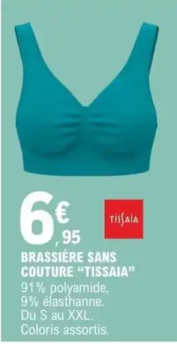 E.Leclerc Tissaia Brassière sans couture offre