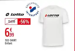 Intersport Lotto tee-shirt offre