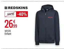 Intersport Redskins veste enfant offre