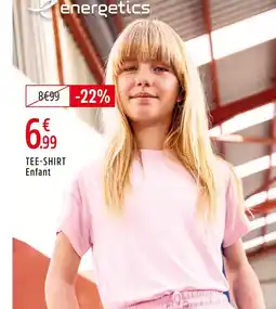 Intersport Energetics tee-shirt enfant offre