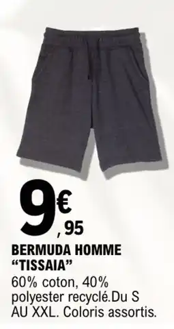 E.Leclerc TISSAIA BERMUDA HOMME offre