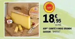 E.Leclerc Aop comté 9 mois grande saveur offre