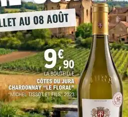 E.Leclerc Jura - côtes du chardonnay le floral offre