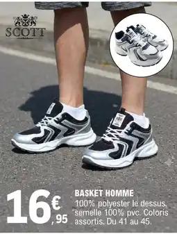 E.Leclerc SCOTT BASKET HOMME offre