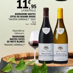 E.Leclerc Bourgogne hautes côtes de beaune rouge offre