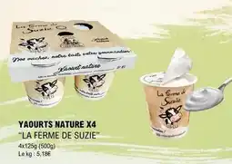 E.Leclerc Yaourts nature x4 offre