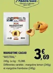 E.Leclerc Mistral - margotine cacao offre