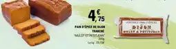 E.Leclerc Petitjean - pain d'épice de duon tranche offre
