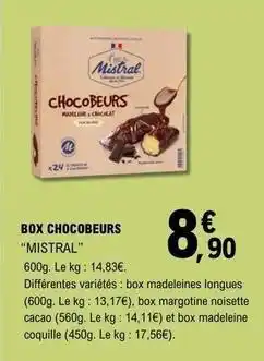 E.Leclerc Mistral - box chocobeurs offre