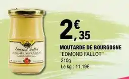 E.Leclerc Moutarde de bourgogne offre