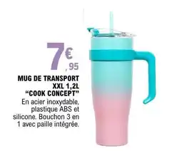 E.Leclerc COOK CONCEPT Mug de transport offre