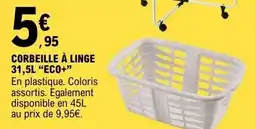 E.Leclerc CORBEILLE À LINGE offre