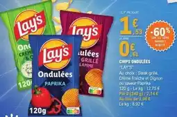 E.Leclerc Lay's - chips dudulées offre