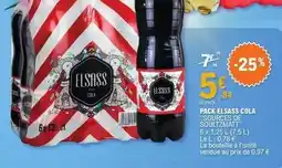 E.Leclerc Sources de soultzmatt - pack elsass cola offre
