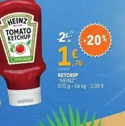 E.Leclerc Heinz - ketchup offre