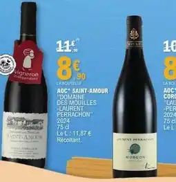 E.Leclerc Saint-amour - ao domaine des mouilles offre