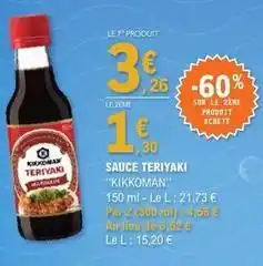 E.Leclerc Kikkoman - sauce teriyaki offre