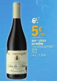 E.Leclerc Aop côtes du rhône offre