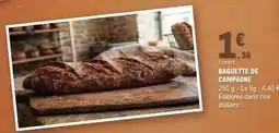 E.Leclerc Baguette de campagne offre