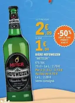E.Leclerc Meteor - biere offre