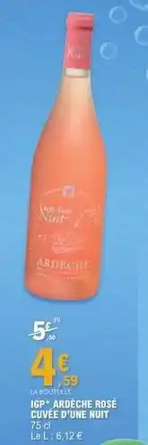 E.Leclerc Igp aardeche rose offre
