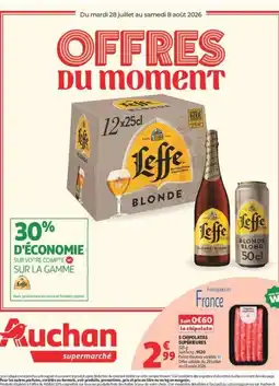Auchan Supermarché Leffe - sur la gamme offre