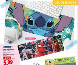 Lidl Marvel - sous main licence offre