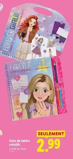 Lidl Sun - livre de loisirs créatifs offre