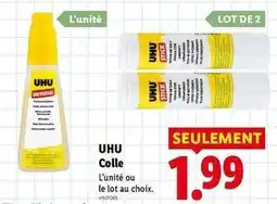 Lidl Uhu - uhu colle offre