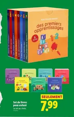 Lidl Set de l'ives pour enfant offre