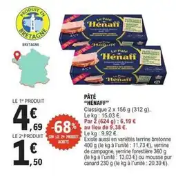 E.Leclerc Canard - pâté offre