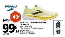 E.Leclerc Sport Chaussures de running homme offre