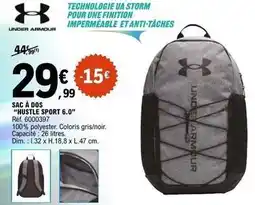 E.Leclerc Sport Dim - sac à dos huttle sport 6.0 offre