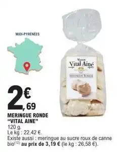 E.Leclerc Meringue ronde offre