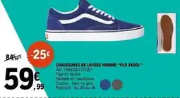 E.Leclerc Sport Chaussures de loisirs homme old skool offre