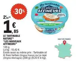 E.Leclerc Le tartinable nature offre