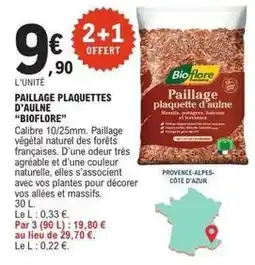 E.Leclerc Paillage plaquettes d'aulne offre
