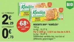 E.Leclerc Biscuits bio offre