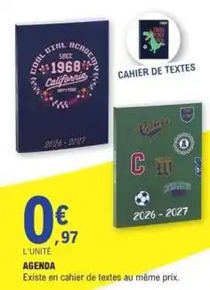 E.Leclerc Agenda offre