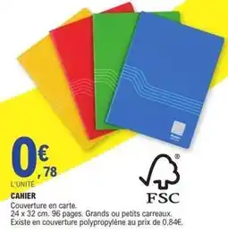 E.Leclerc Cahier offre