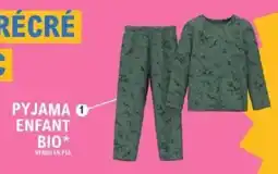 E.Leclerc Pyjama 1 enfant bio offre